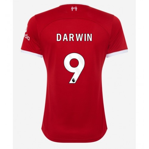 Dámy Fotbalový dres Liverpool Darwin Nunez #9 2023-24 Domácí Krátký Rukáv